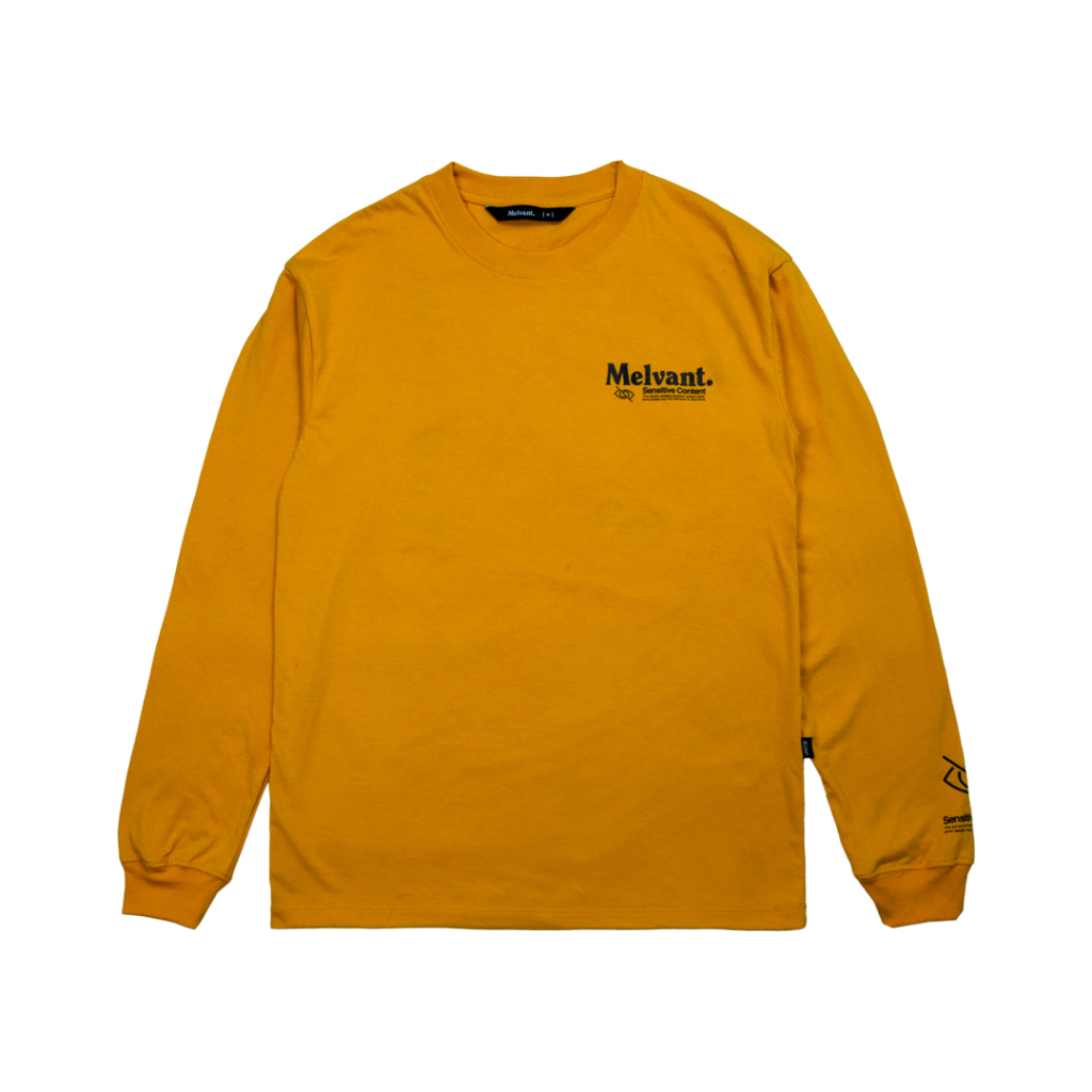 MLTS FAYE ROTTEN YELLOW - MELVANT LONGSLEEVE TSHIRT