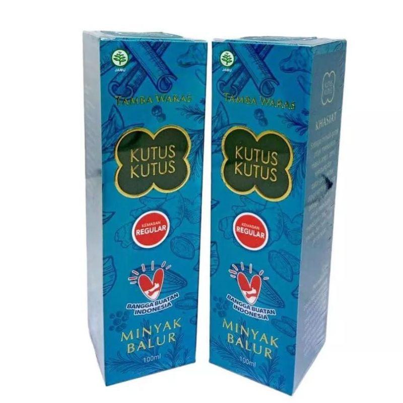 MINYAK KUTUS KUTUS 100 ML BIRU