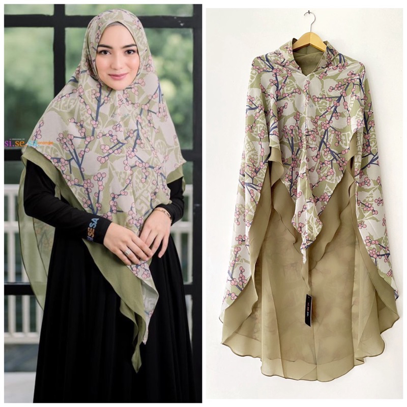 Khimar Sisesa zhafirah nature green