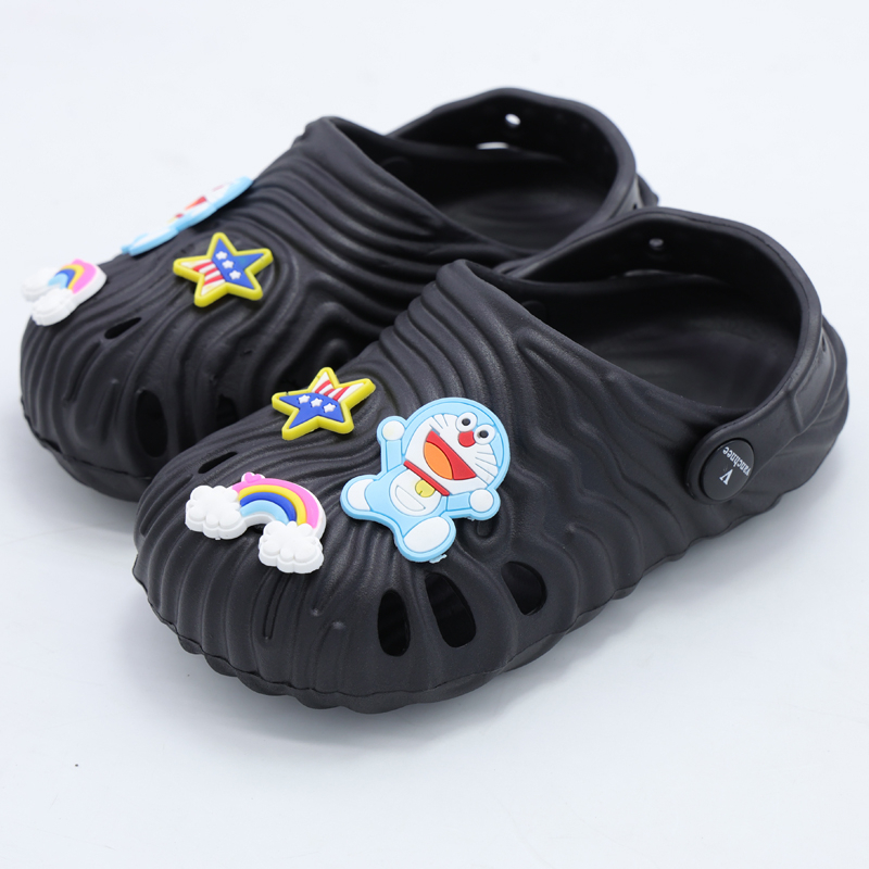 Sandal Anak Perempuan Baim Baby Girls Selop Tali Belakang Korean Style Eva Karakter Lucu