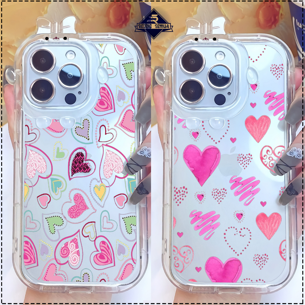 CUSTOM SOFT CASE SILIKON CASING FRAME KAMERA KARAKTER PITACU CUSTOM LOVE SAMSUNG A03S A03 CORE A04 A