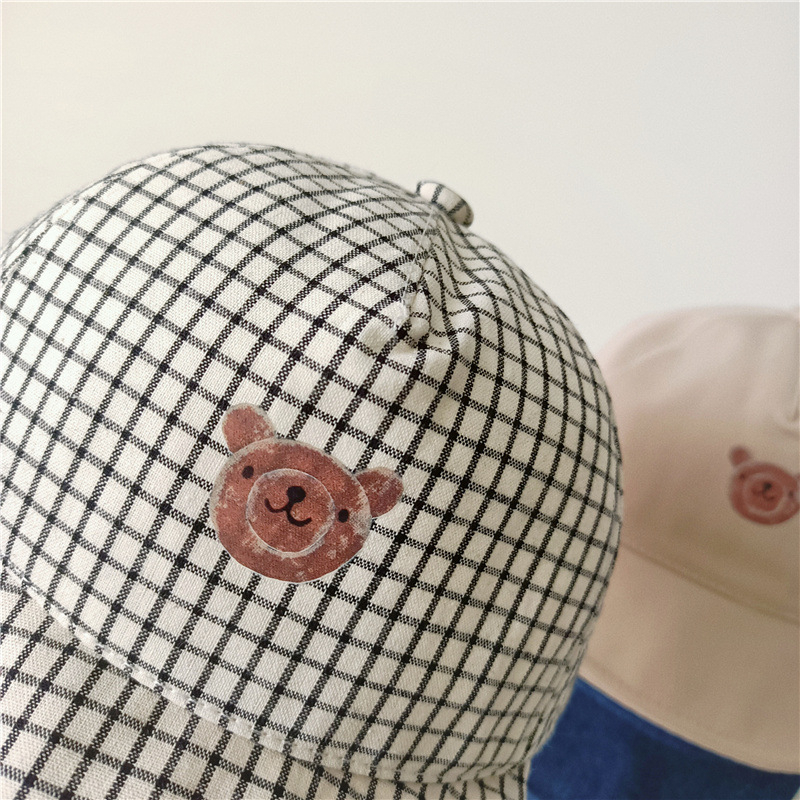 Topi Anak Laki-laki Bear Baseball/Topi Korean Style