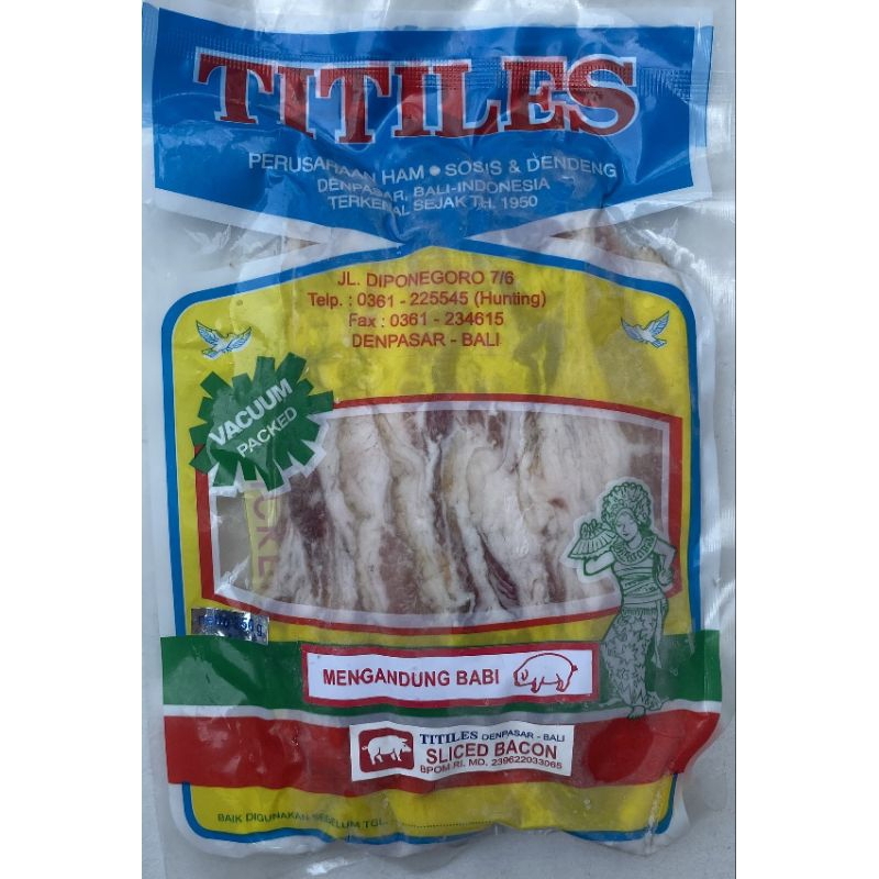 

Sliced Bacon TITILES