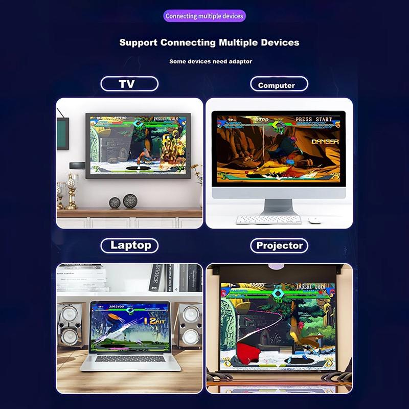 4K Game Stick Retro Game Console Wireless Gamepad HDMI TV Retro Video Game Arcade NES SNES MD GB GBA PS1