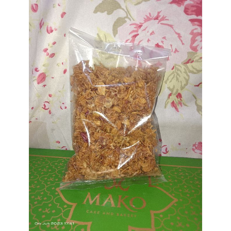 

Bawang Goreng Asli 100% Tanpa Tepung