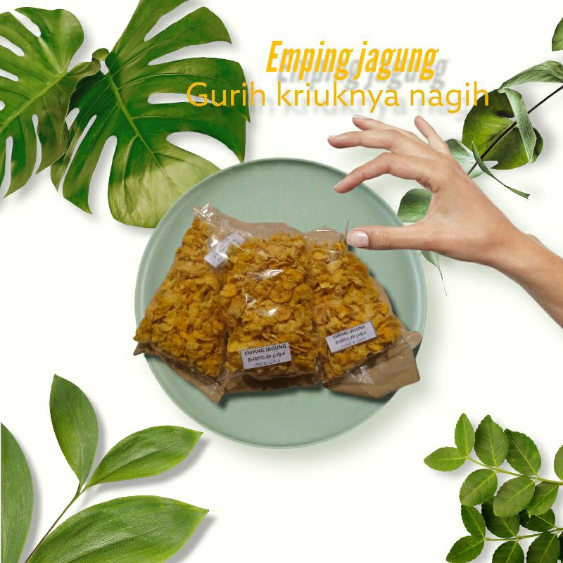 

grosir emping jagung jagung geprek gurih renyah
