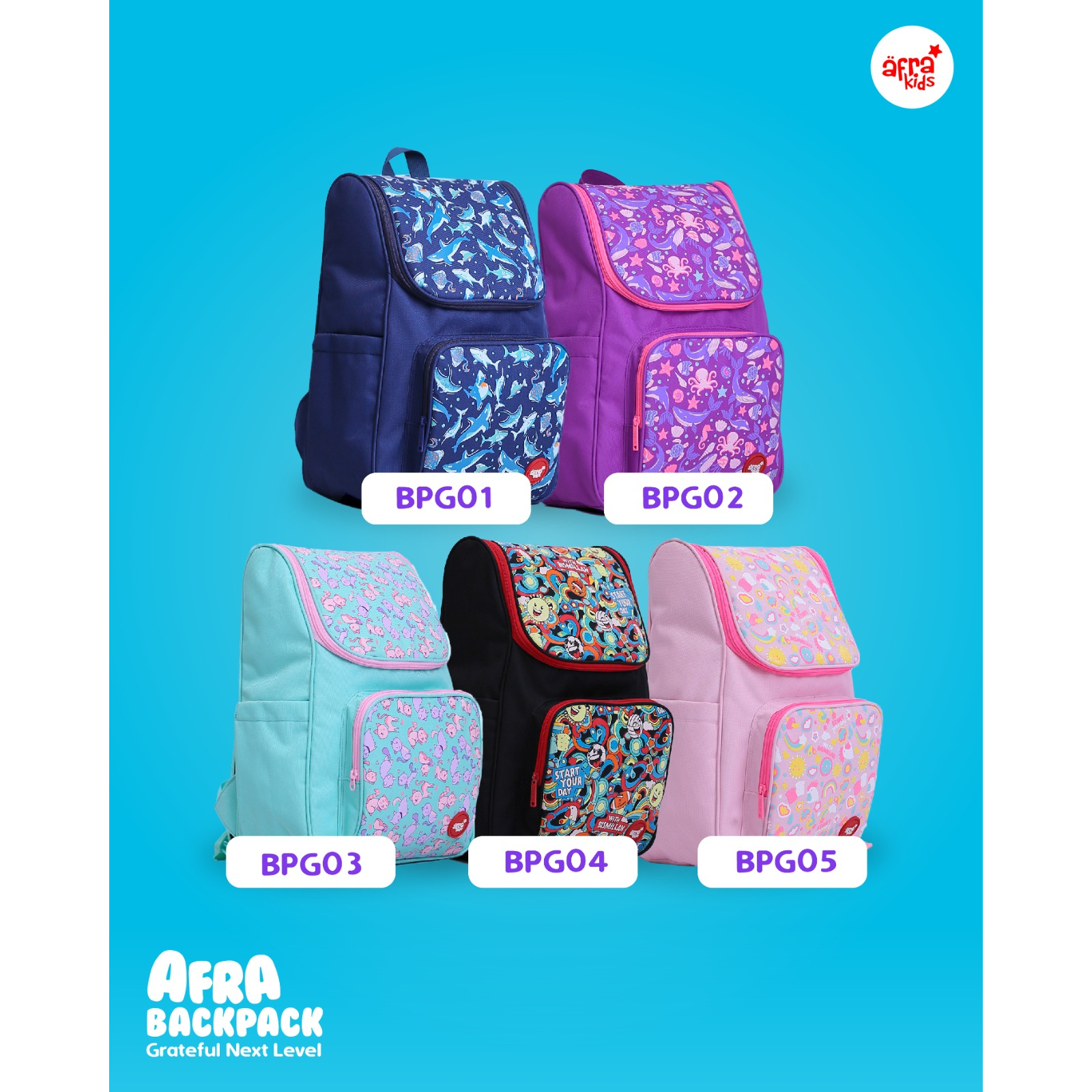 Tas anak sd Raggakids Tas Anak Muslim | Backpack Anak | Tas anak sekolah