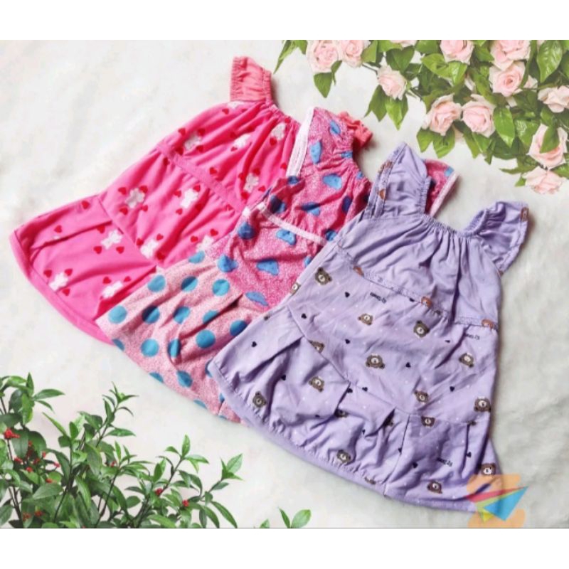 Daster anak Termurah motif random/dress anak perempuan