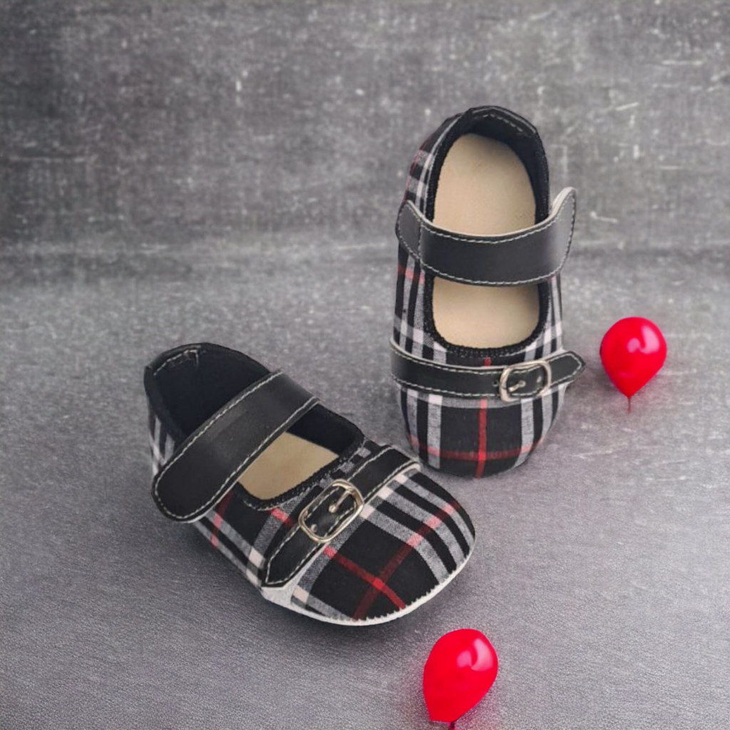 Sepatu Bayi Perempuan Balet Beri Gesper Baby Prewalker