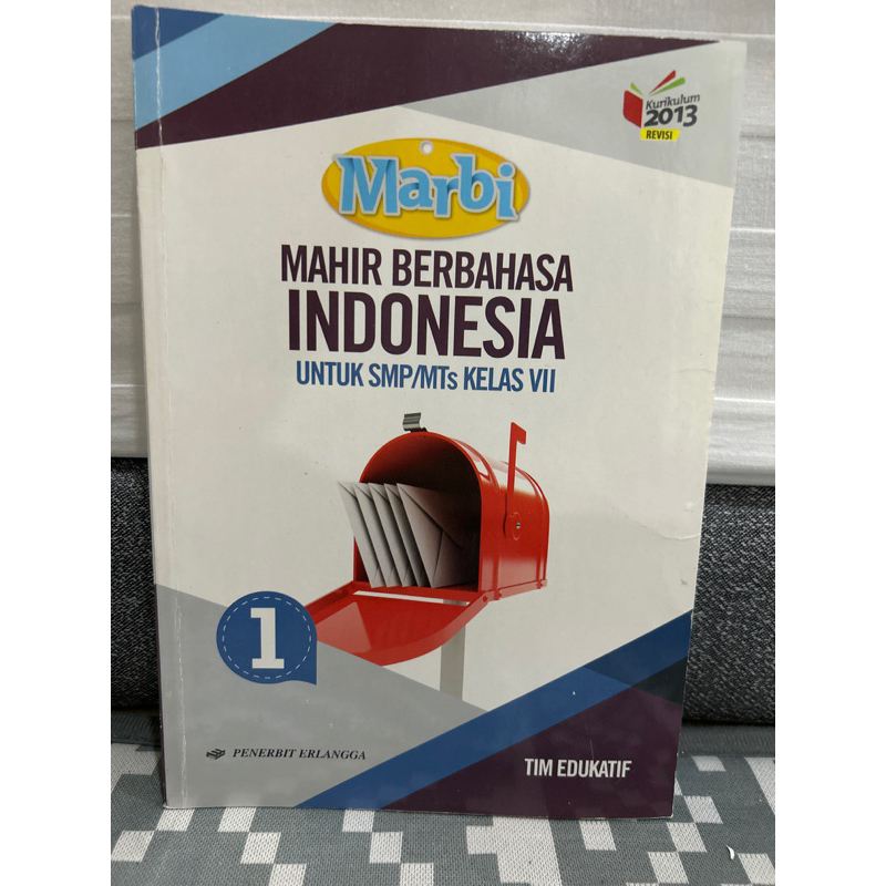 

marbi mahir berbahasa indonesia kelas VII SMP penerbit Erlangga
