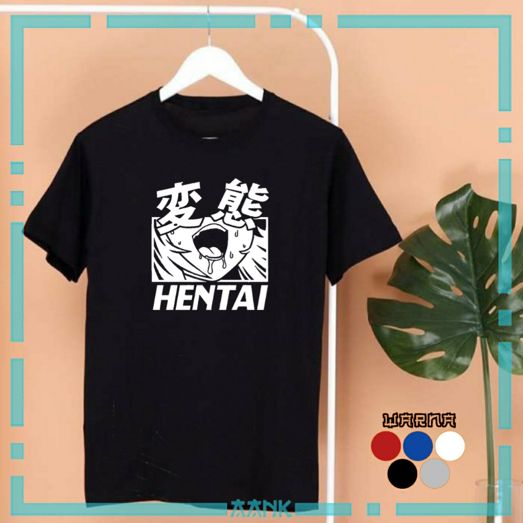 baju japan pria wanita kaos anime baju hentai