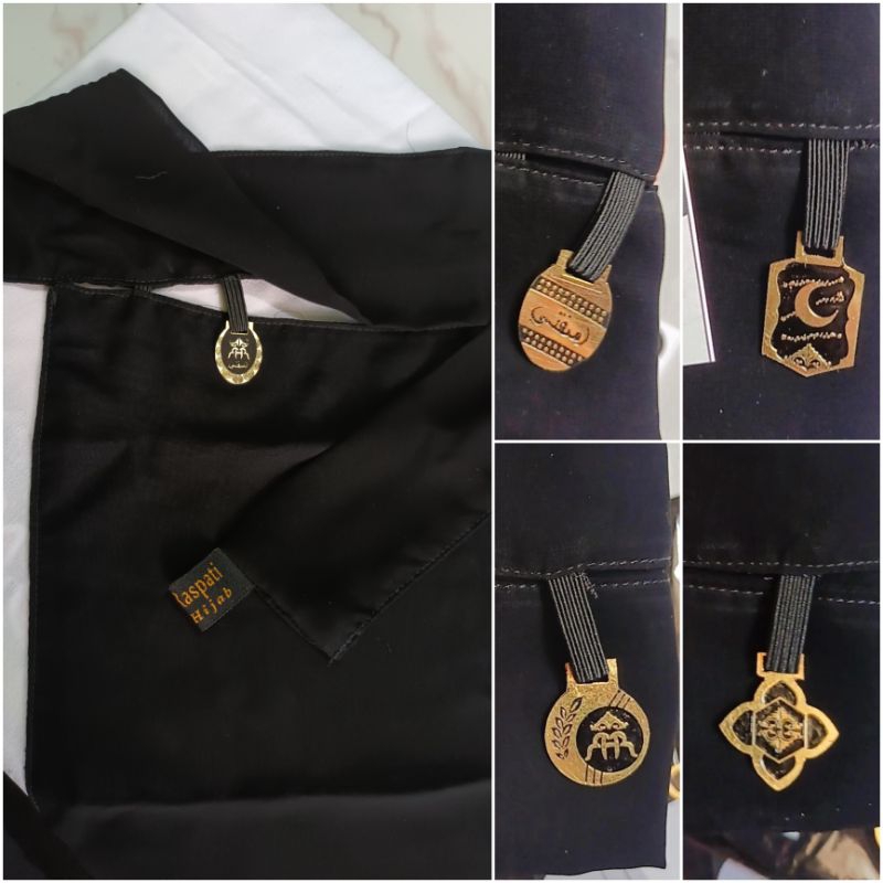 RB Diskon COD niqab cadar poni hitam bandul silky jetblack ori sifon arab ORI RASPATI HIJAB free