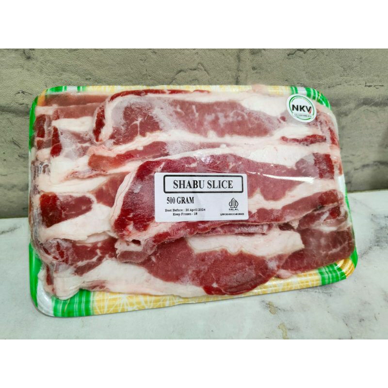 

Daging Slice Shabu 500gr