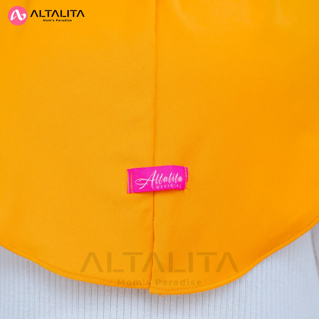 Altalita - Kerudung Bergo Hamidah Penguin Size M Jilbab Instan Qaila Jersey Premium Hijab Sport Menutup Dada Cocok Untuk Sekolah Olahraga Volly Futsal Senam dan Sehari-Hari