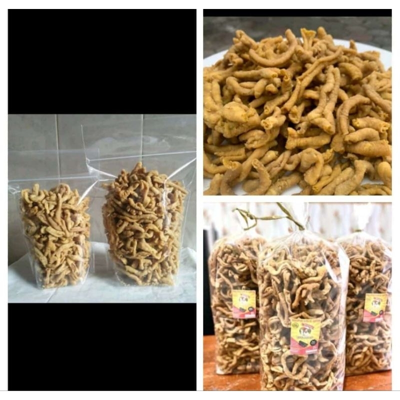 

KRIPIk USUS SNACK ENAK || GURIH || RENYAH 250gr || 500gr
