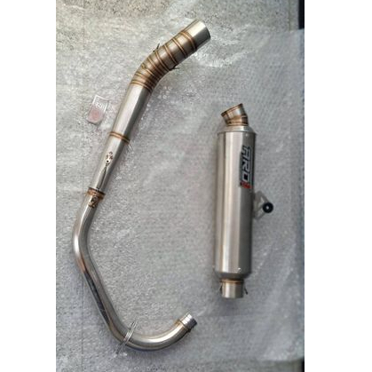 Knalpot Racing Original ARD1 Best Performance Cb Gl Mp Model Bulat Jenong