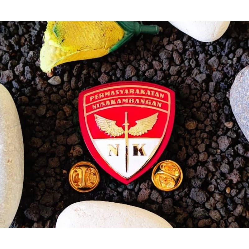 pin lapas nusakambangan (pin NK) realpict murah kualitas bagus