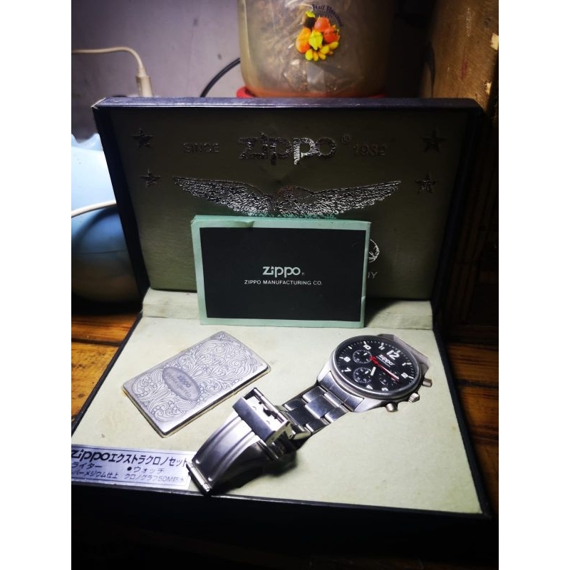 zippo nos finishing silver 2008