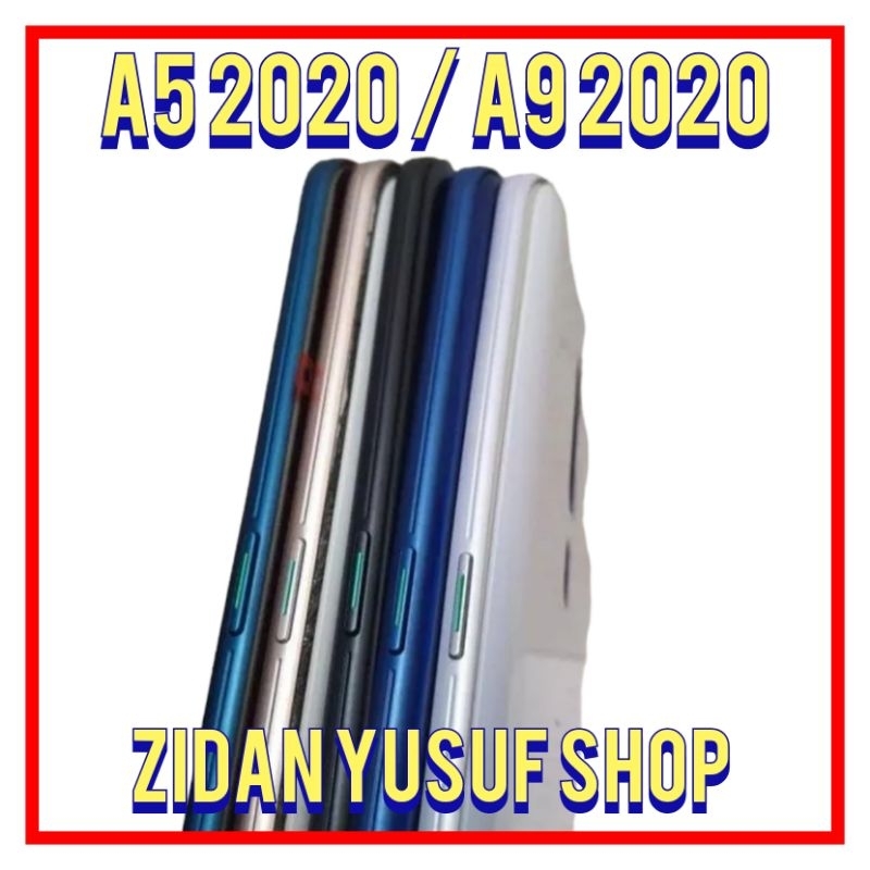 BEZZEL+BACKDOOR OPPO A5 2020 A9 2020 KESING CASING FULLSET ORIGINAL