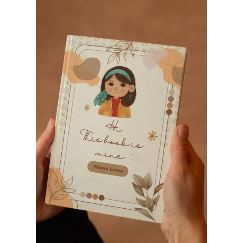 

Notebook Lucu ukuran A5 tema girl