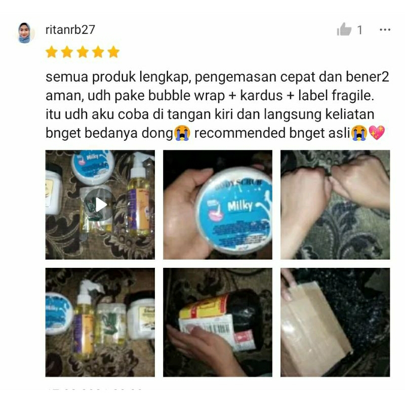 BODY SCRUB ALA SALON | LULUR BADAN BY ACL | 100 ML