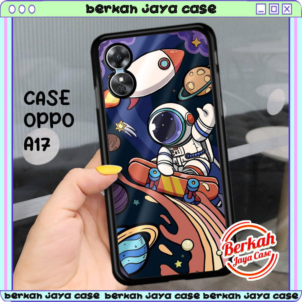 Case hp Oppo A17 Casing Hp Oppo A17 Casing [ASTRO CUTE ] Casing Terbaru Case Karakter Lucu Casing Lu