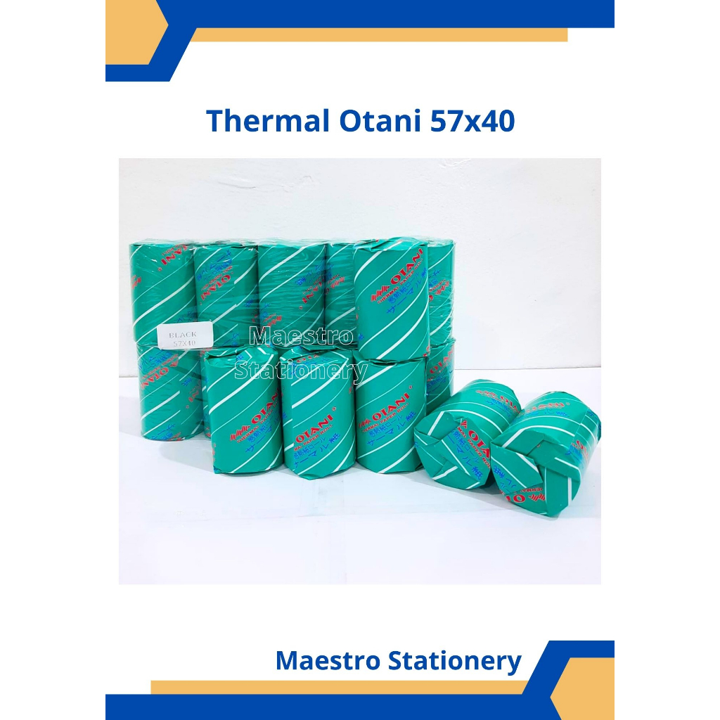 

Kertas Struk Kasir / Kertas Thermal Otani 57 x 40