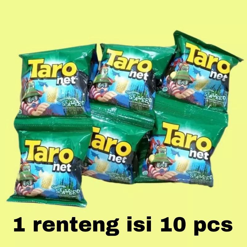 

TARO NET SEAWEED 8gr [ 1 renteng isi 10 pcs]