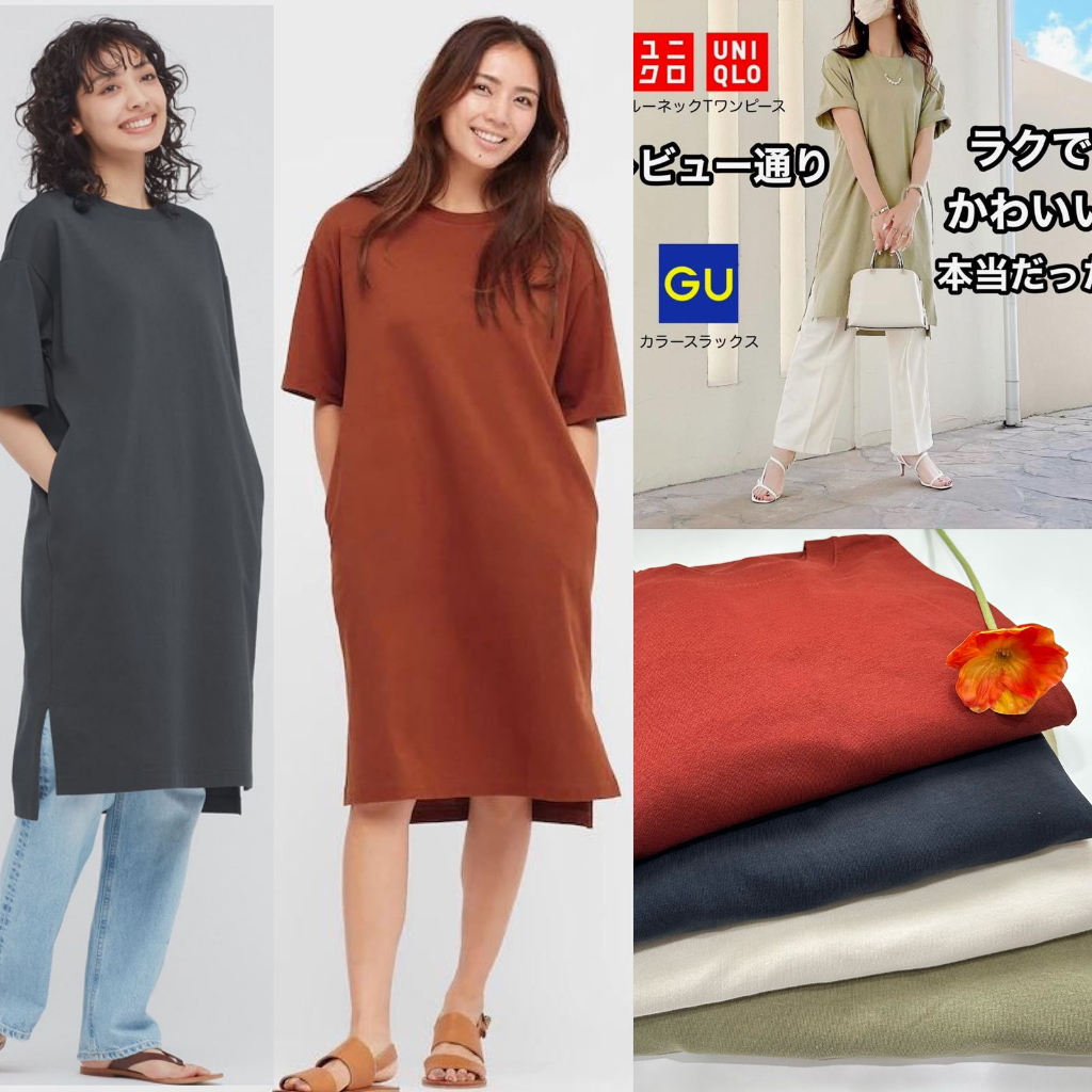 Unq cotton pocket simple dresss