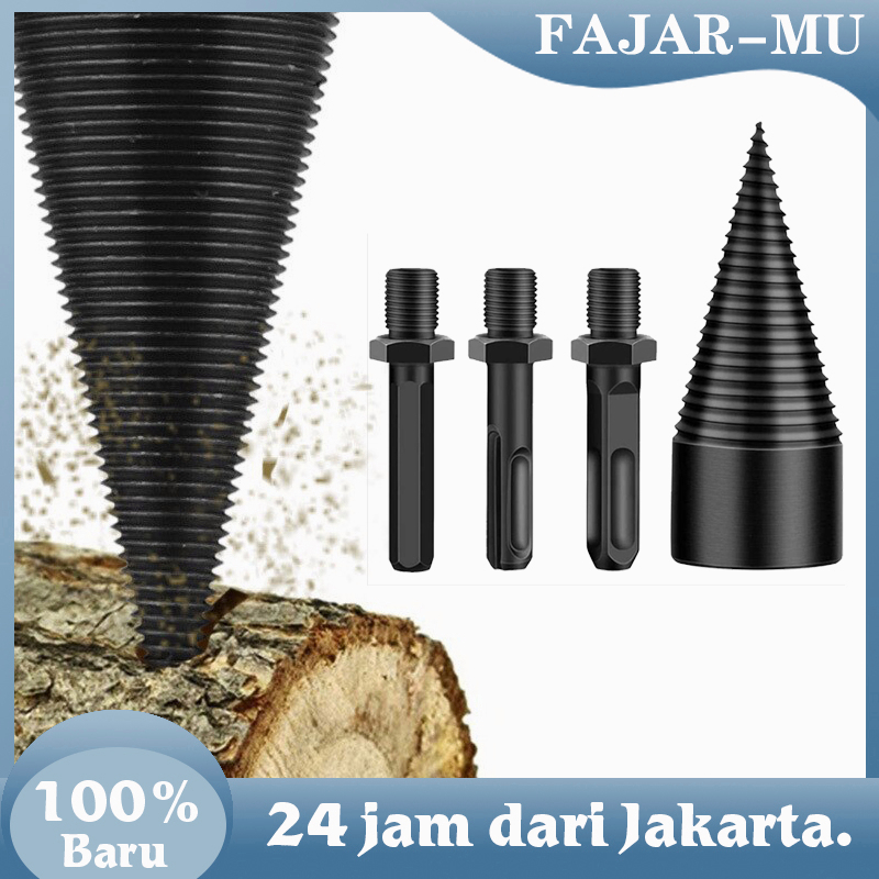 32mm Mata Bor Pemecah Kayu Countersink Mata Bor Kayu Bakar Dril Bit Split Wood