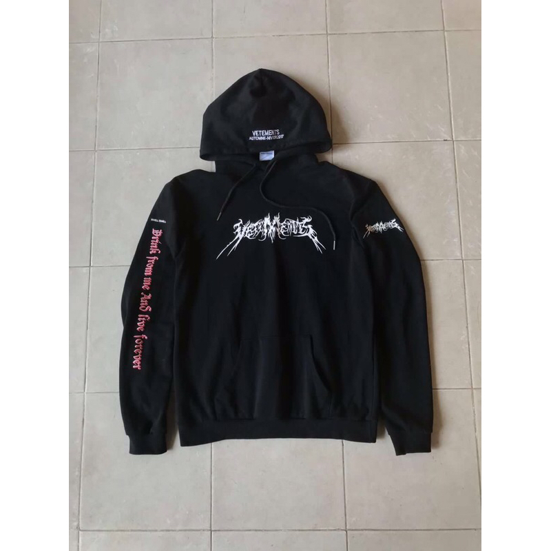 Hoodie vetements fucking Darkness