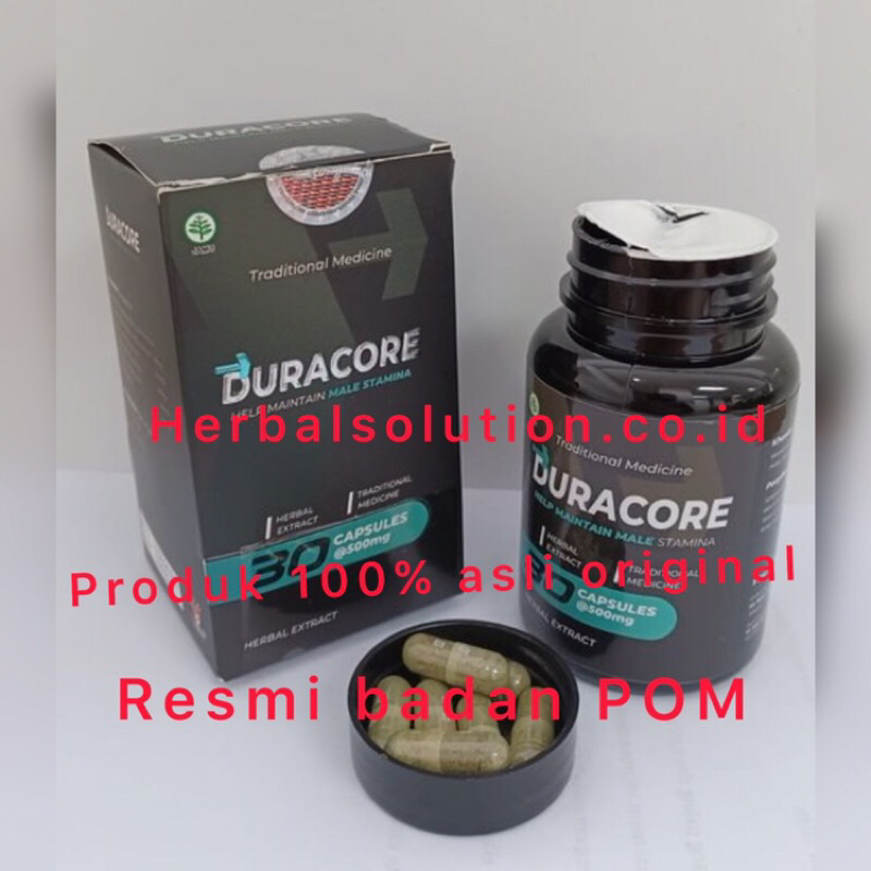 DURACORE 100% original/kapsul penambah stamina pria herbal dan ampuh