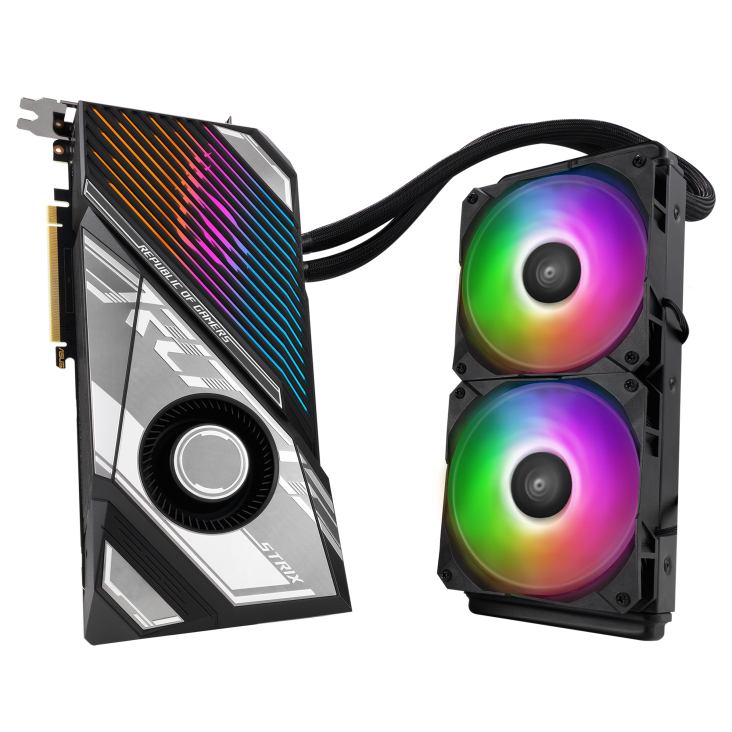 VGA ASUS ROG STRIX LC GeForce RTX 4090 O24G GAMING | Liquid Cooler