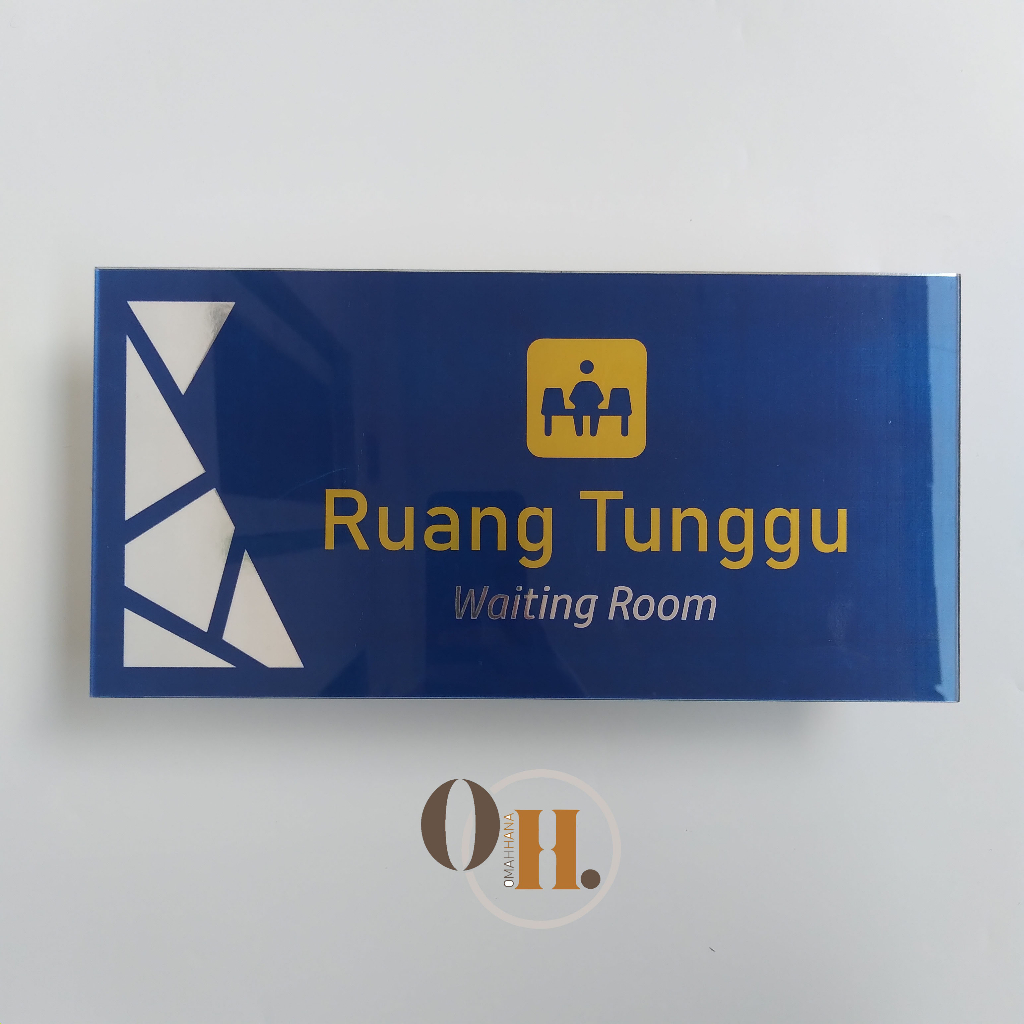 

Akrilik Ruang Tunggu - Akrilik Waiting Room - Nama Ruang