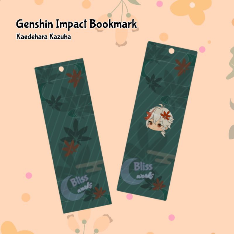 

Bookmark Genshin Impact (Pembatas Buku) - Kaedehara Kazuha