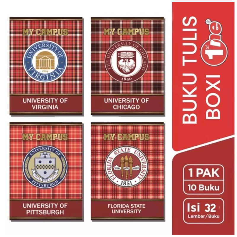 

BUKU TULIS PANJANG BOXY BUKU TULIS 32 LEMBAR CAMPUS KARAKTER ANAK SEKOLAH