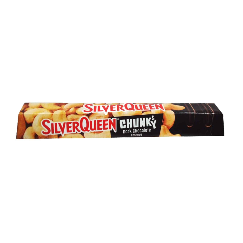 Silver Queen Chunky / Dark Chocolate Cashews / Coklat Susu / 95gr