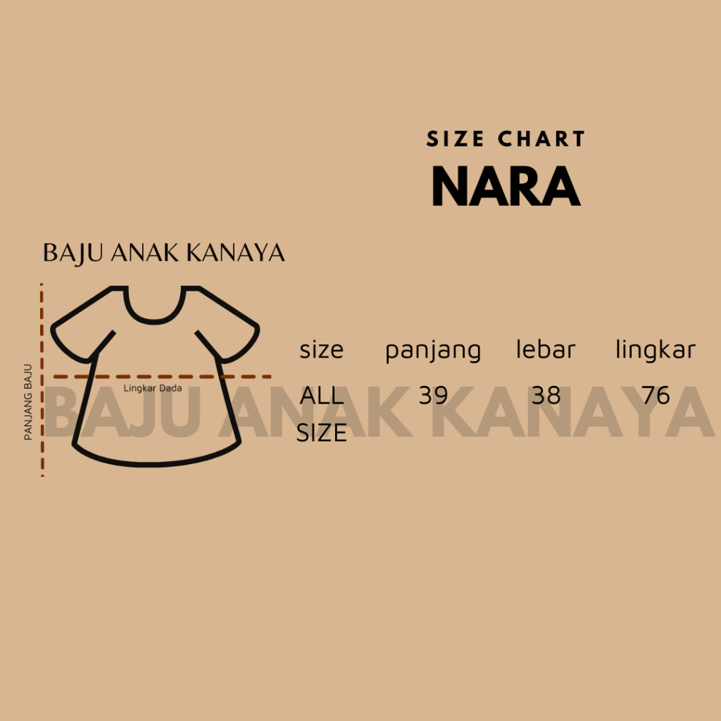 2-4TH ATASAN ANAK PEREMPUAN NARA BLOUSE ANAK PEREMPUAN ATASAN RAYON ANAK