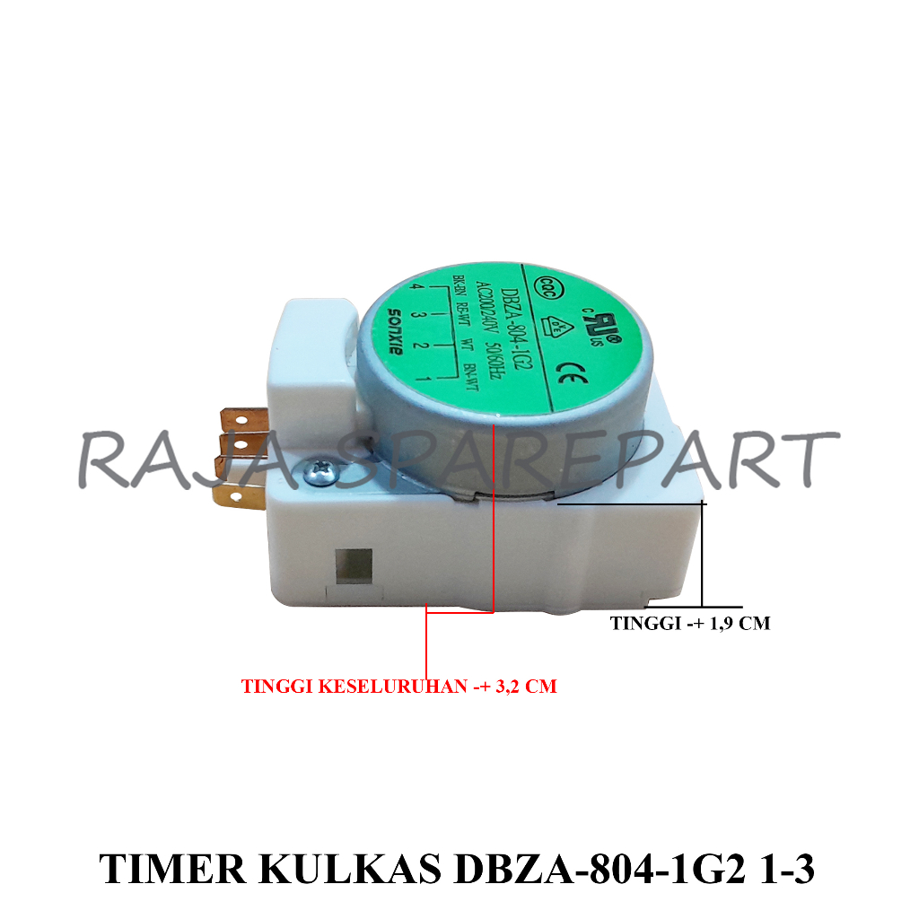 TIMER/DEFROST KULKAS/TIMER KULKAS DBZA-804-1G2 1-3