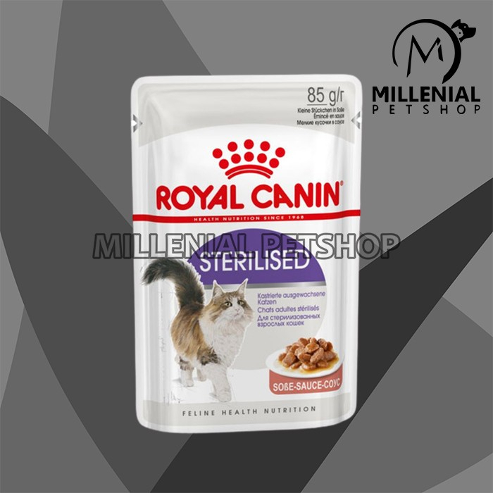 Makanan Basah Kucing Steril Royal Canin Sterillised Cat Food 85 Gram