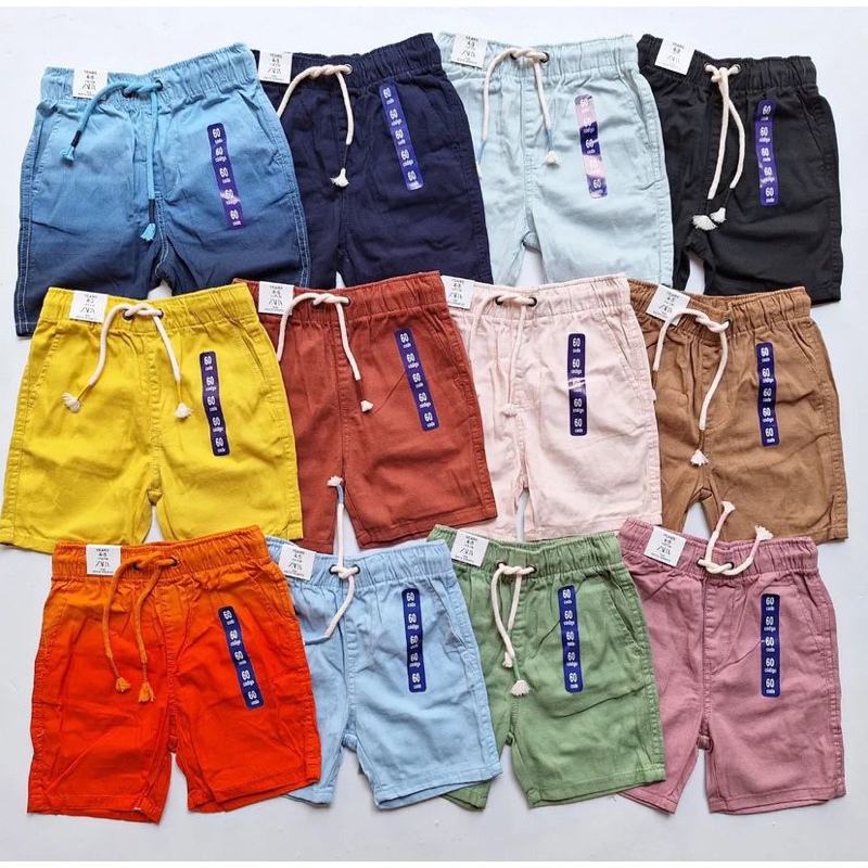 celana pendek anak cowok/celana anak Zara