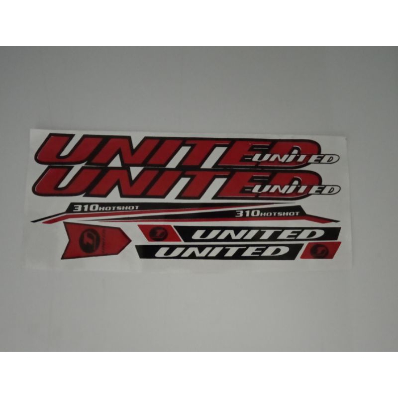 STICKER SEPEDA UNITED