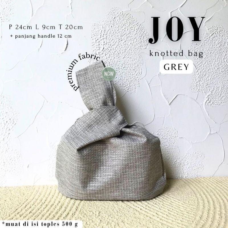 Joy Knotted Bag 24x9x20 Tas korea aesthetic hampers goodie bag souvenir