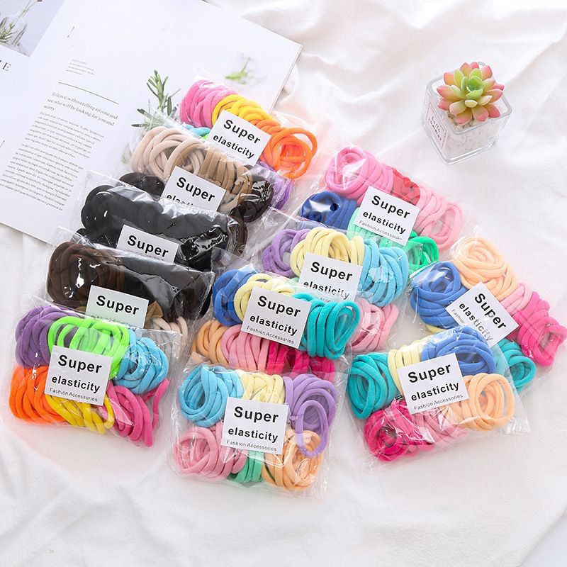 KARET RAMBUT RAINBOW ISI 50PC