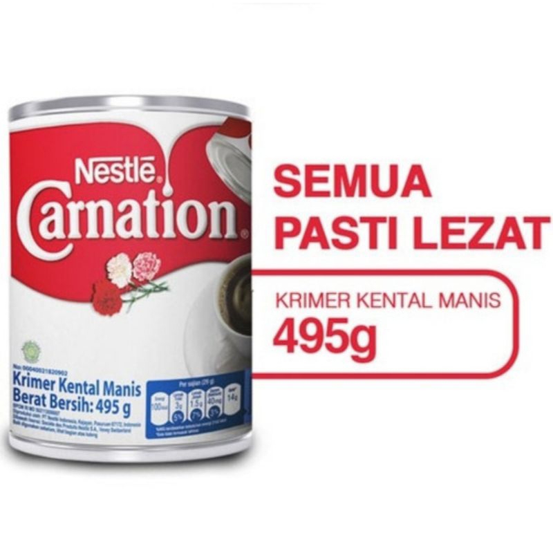 

Susu Krimer Kental Manis Carnation 495g Terlaris