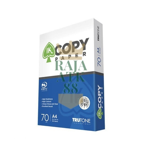 

Kertas HVS IK COPY PAPER A4 70 gram 1 rim