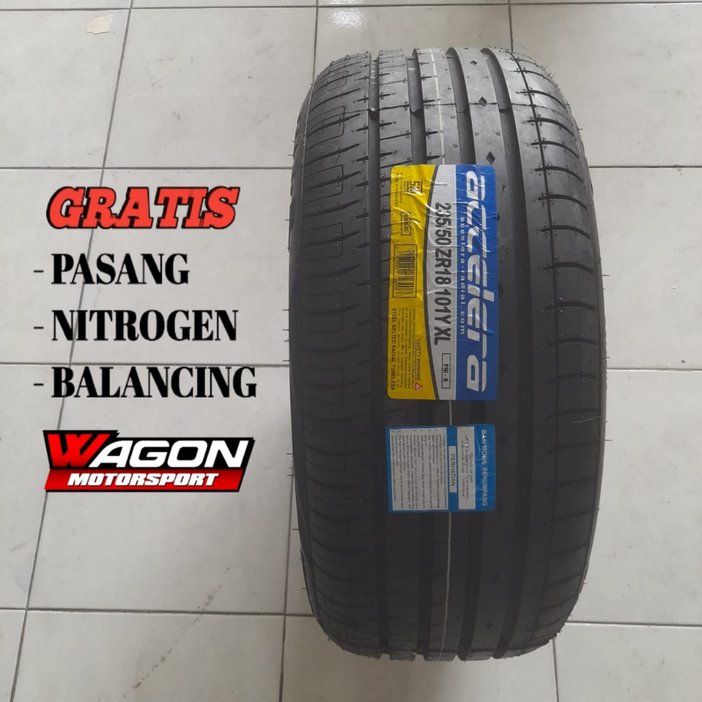 Ban Accelera 235/50 R18 Phi-R ban mobil Alphard Rush Terios Innova Ring 18