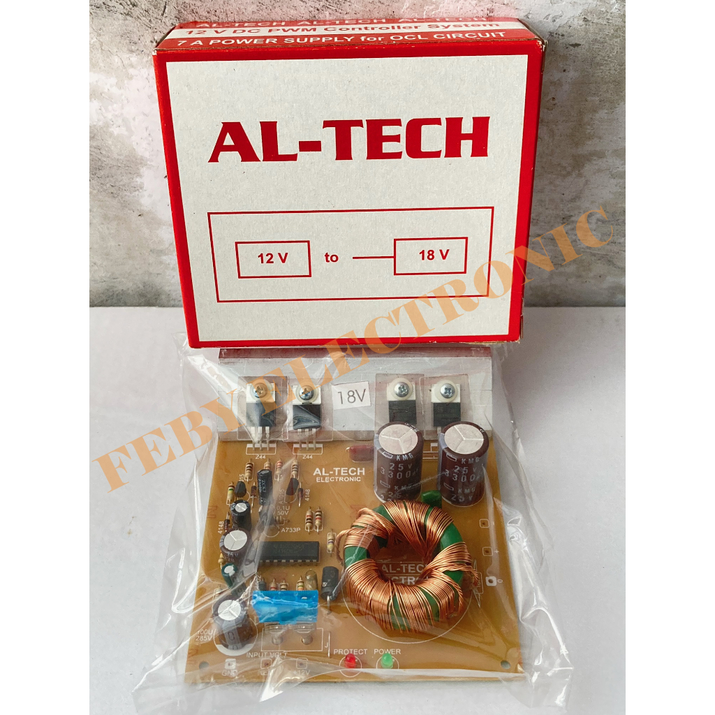 KIT INVERTER 18 VOLT CT INPUT 12 VOLT CONVERTER DC TO CT