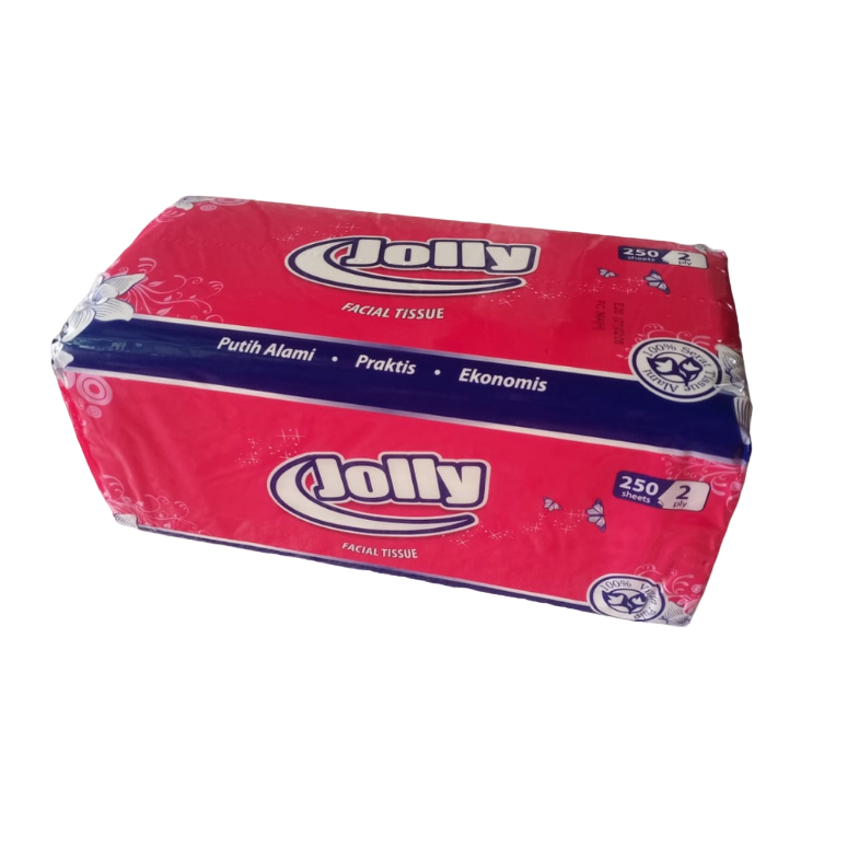 [DEASTORE] TISSU TISSUE TISU FACIAL JOLLY 250 SHEET 2 PLY - TISSU WAJAH JOLY 250 LEMBAR - JOLLY FACIAL TISU WAJAH 2 PLY