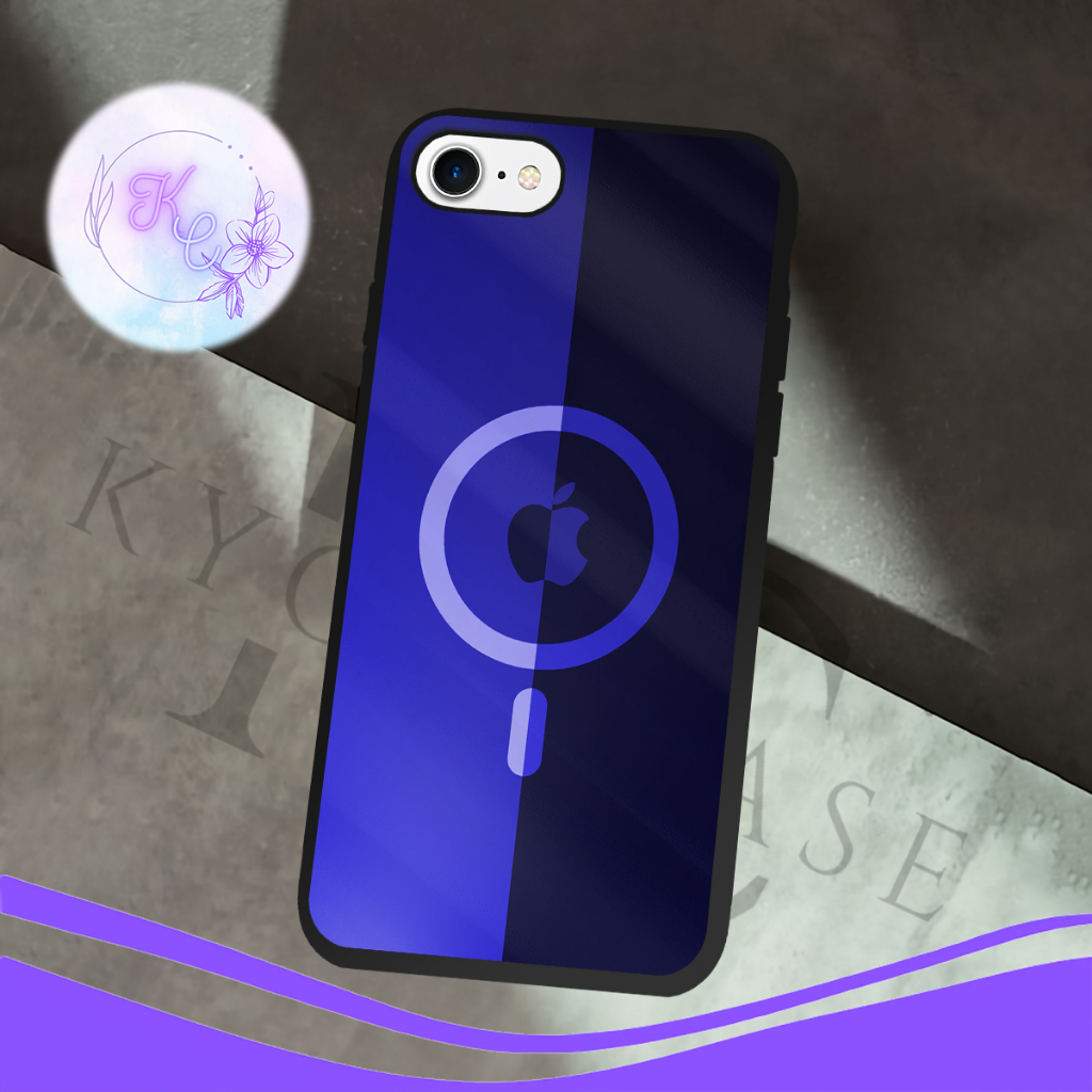 |GG12| KYON CASE IPHONE 7 8 SE2020 SE2022 GLOSSY KILAU EFEK KACA | BAHAN CASING SOFTCASE & HARDCASE 